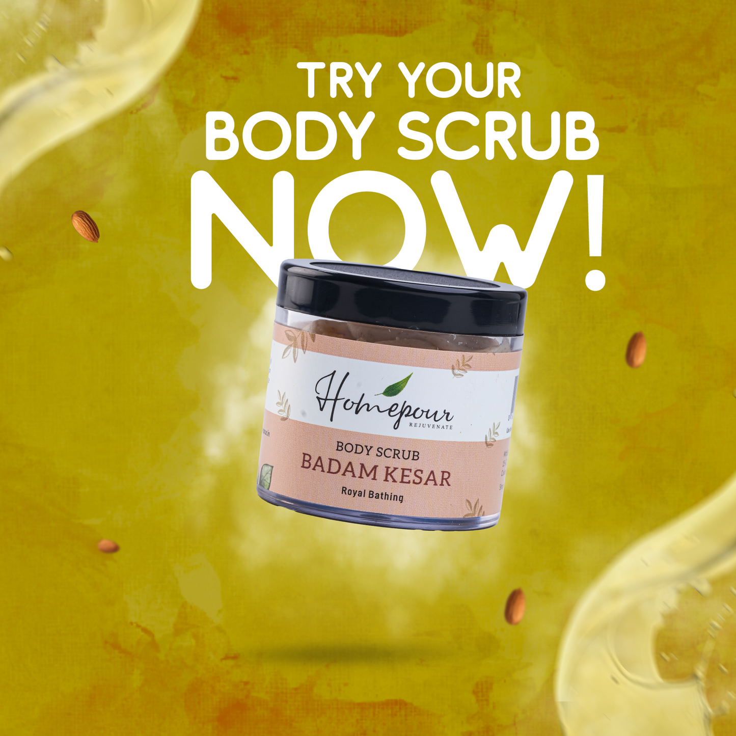 Badam Kesar Scrub