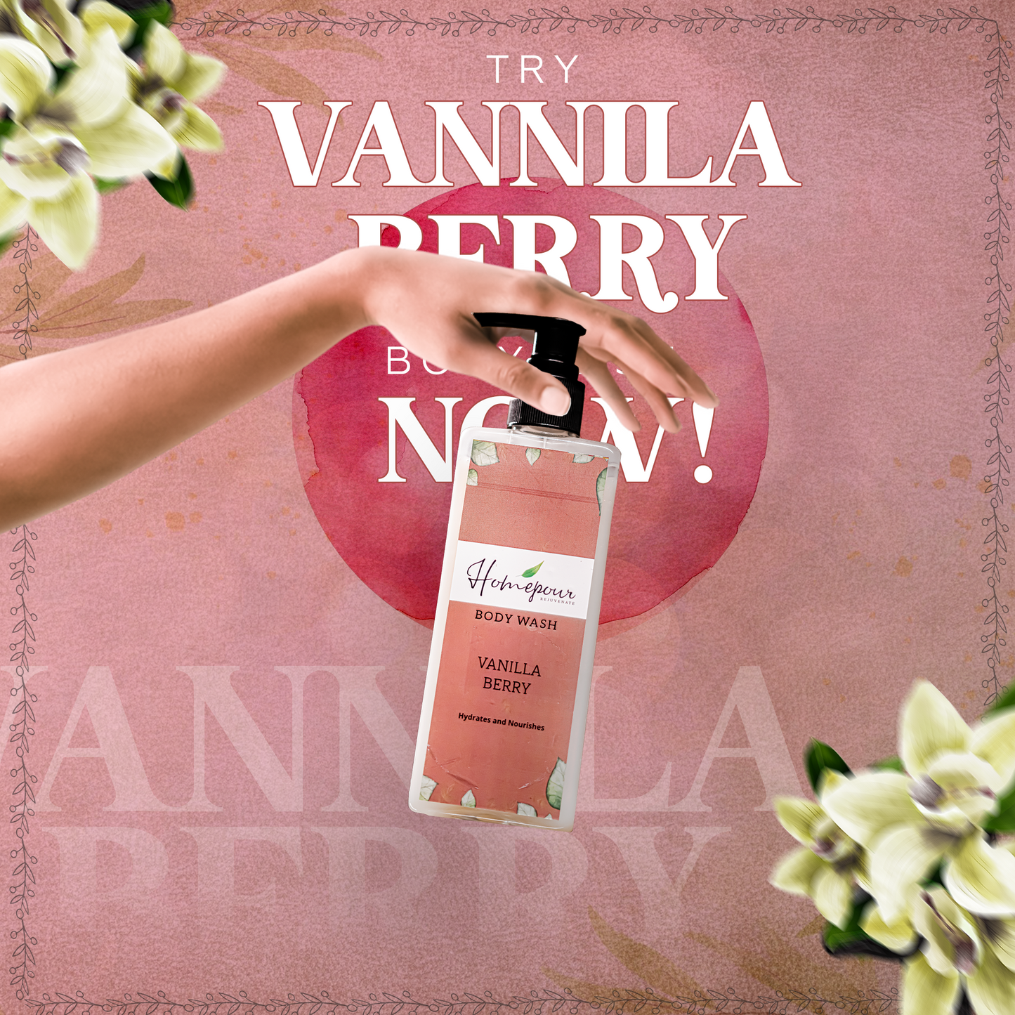 Vannila Berry Body Wash