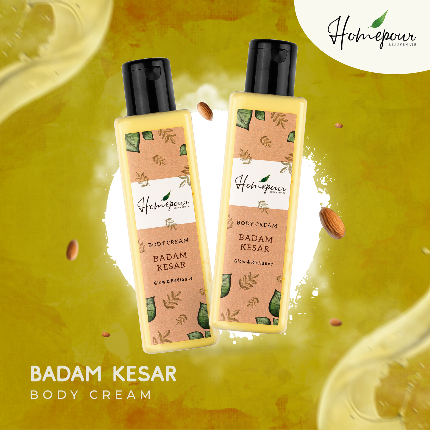 Badam Kesar Body Cream