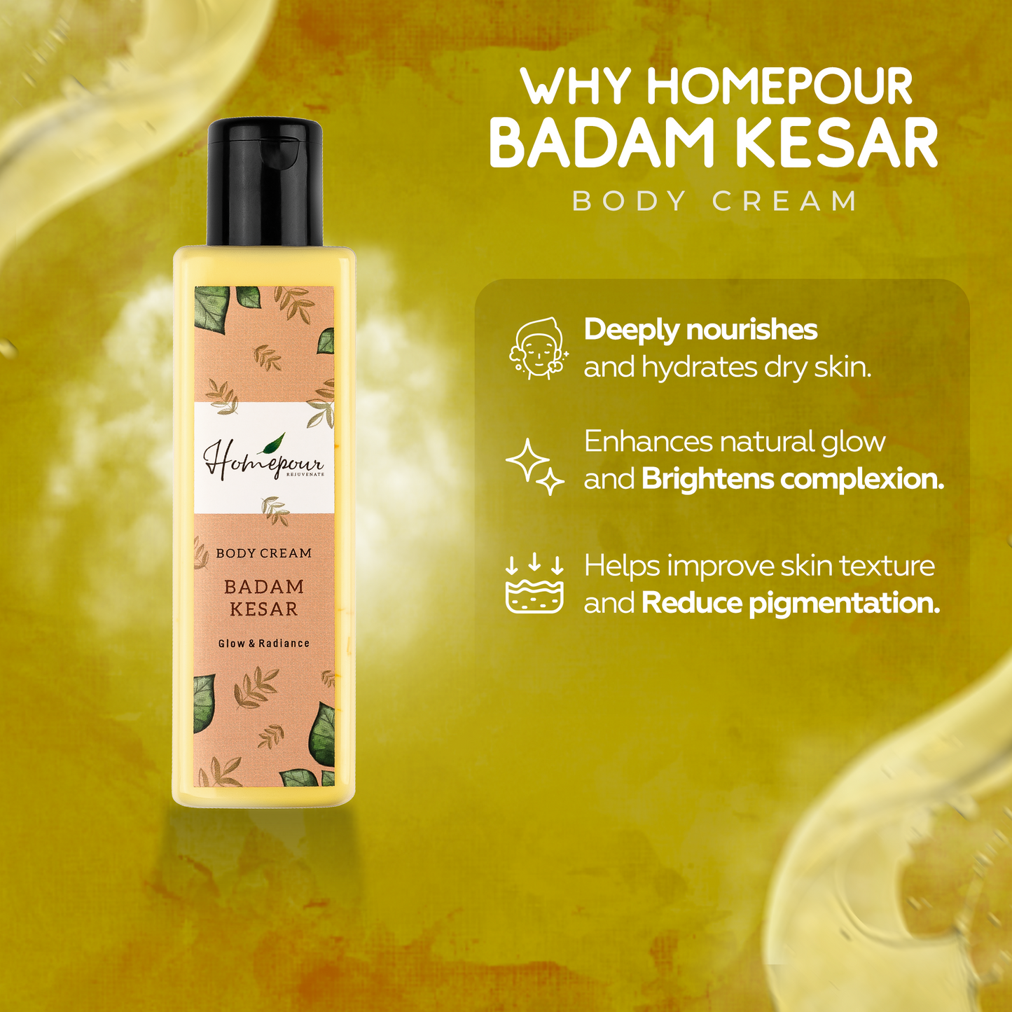 Badam Kesar Body Cream