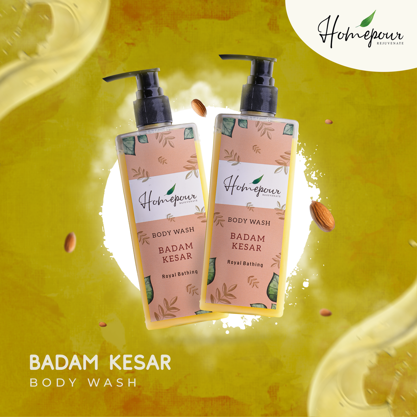 Badam Kesar Body Wash