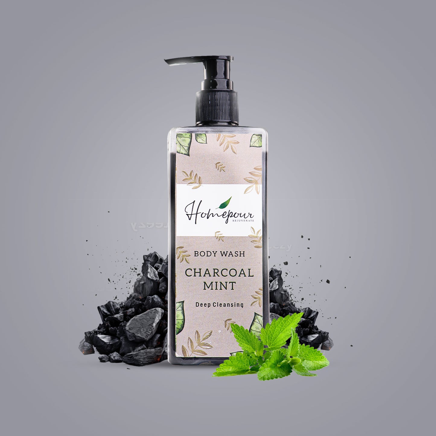 Charcoal Mint Body Wash