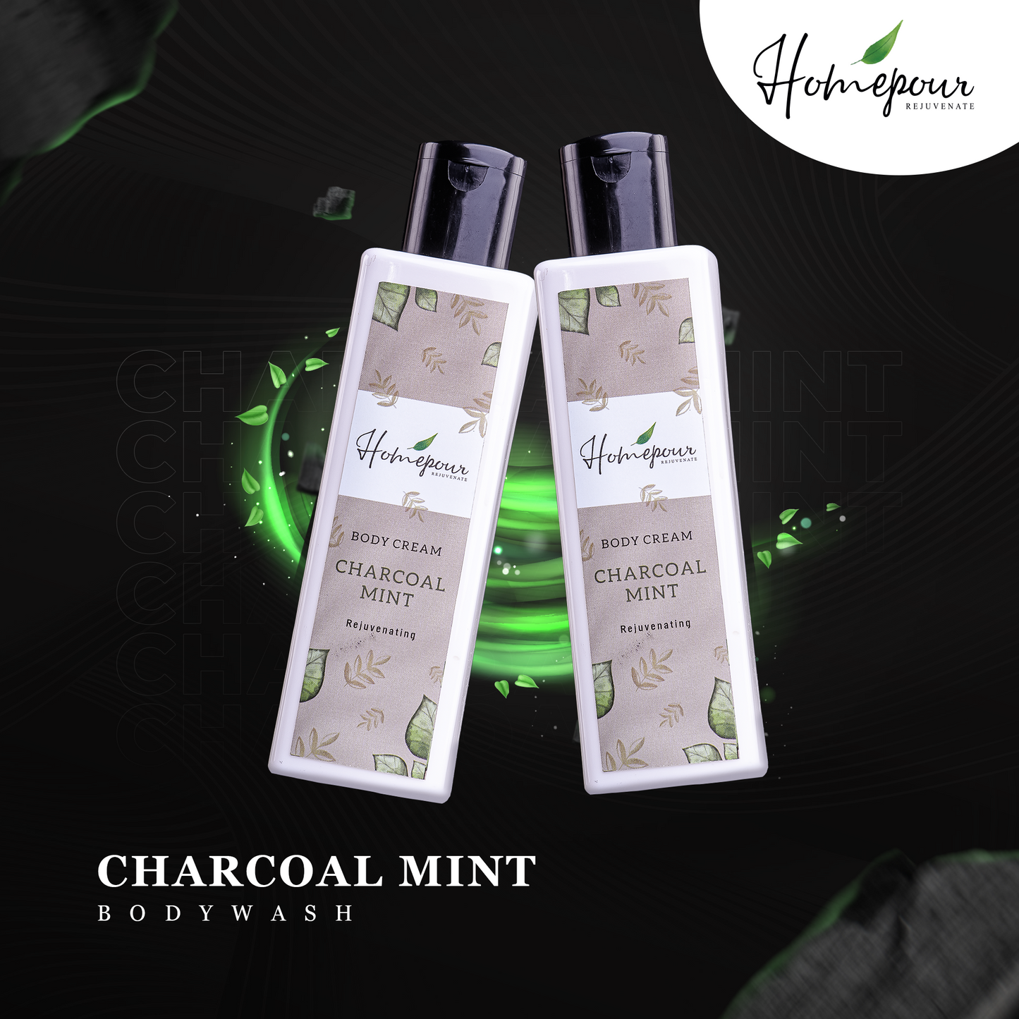 Charcoal Mint Body Cream