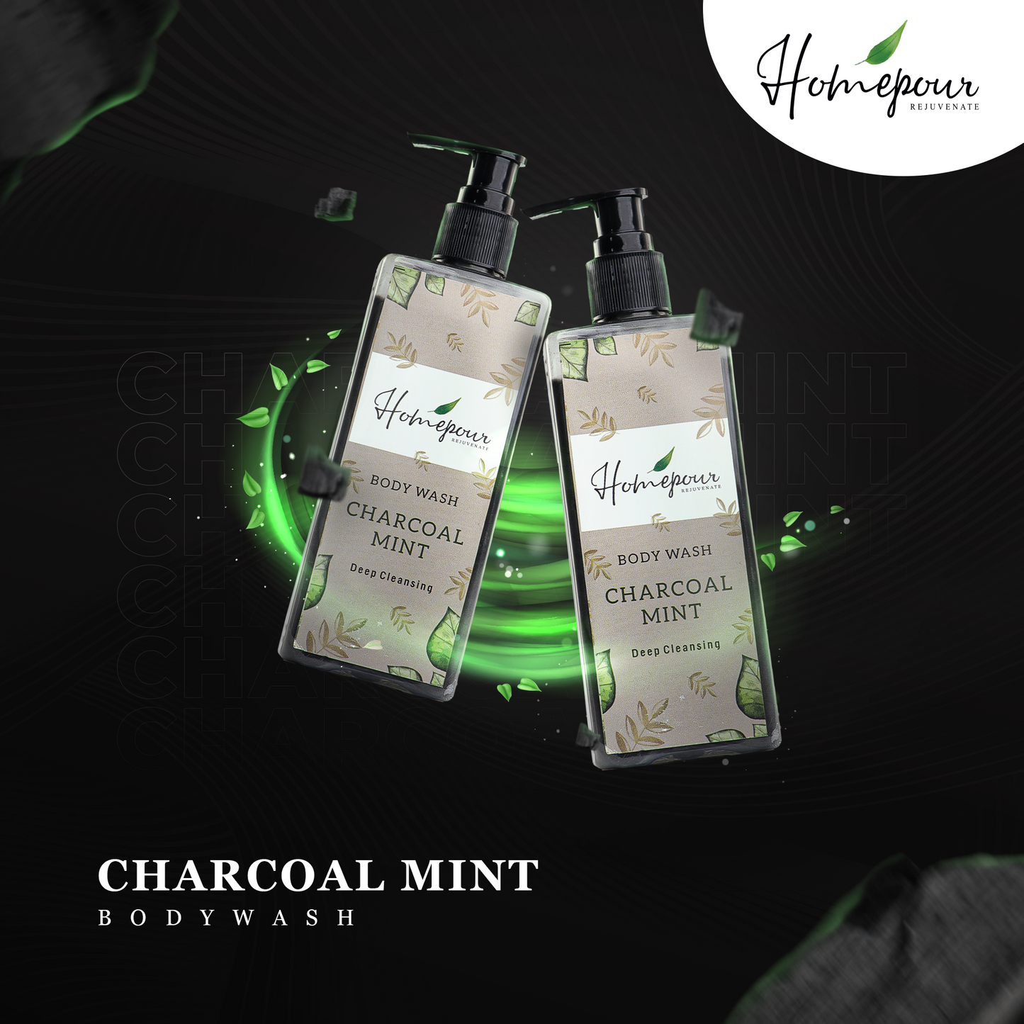 Charcoal Mint Body Wash