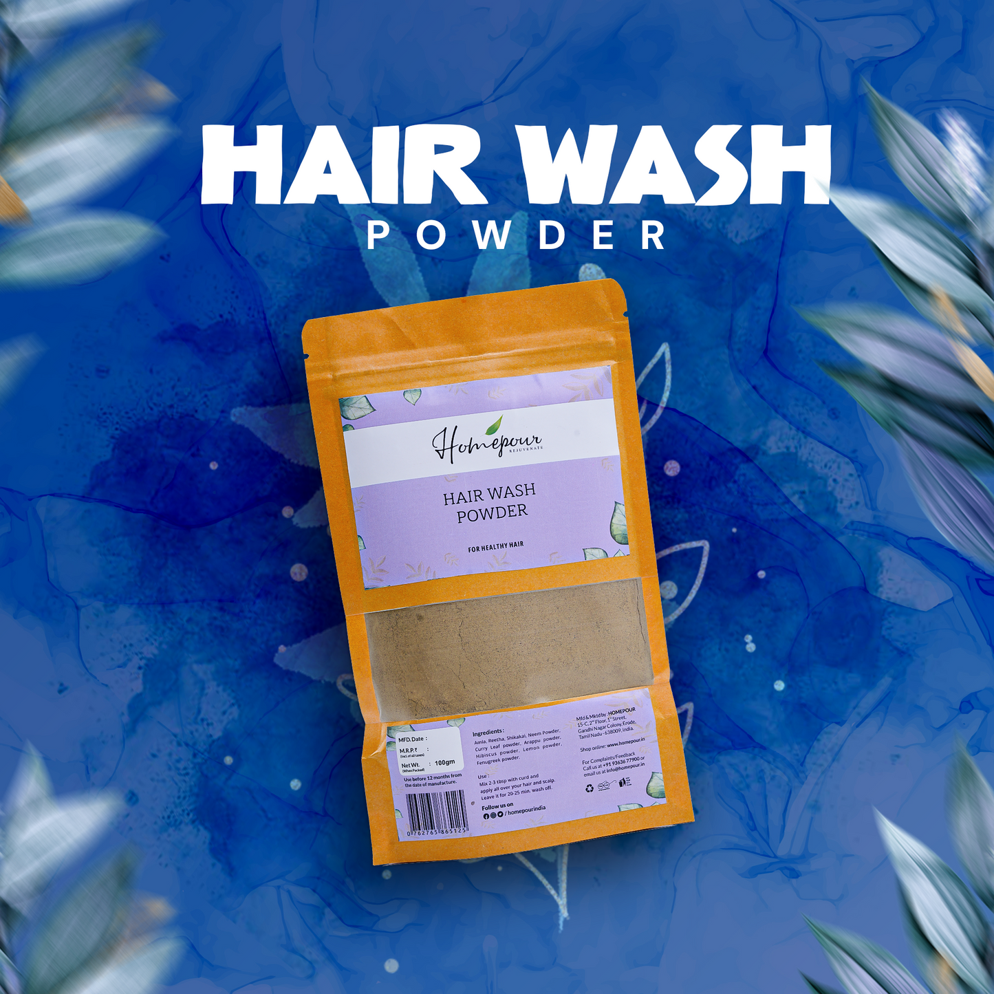 Hair Wash Powder