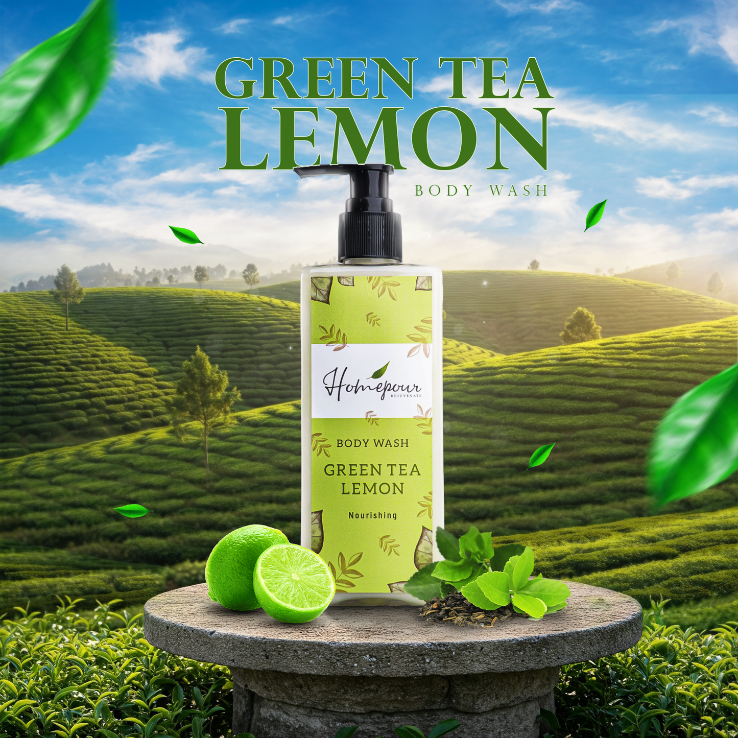 Green Tea Lemon Body Wash