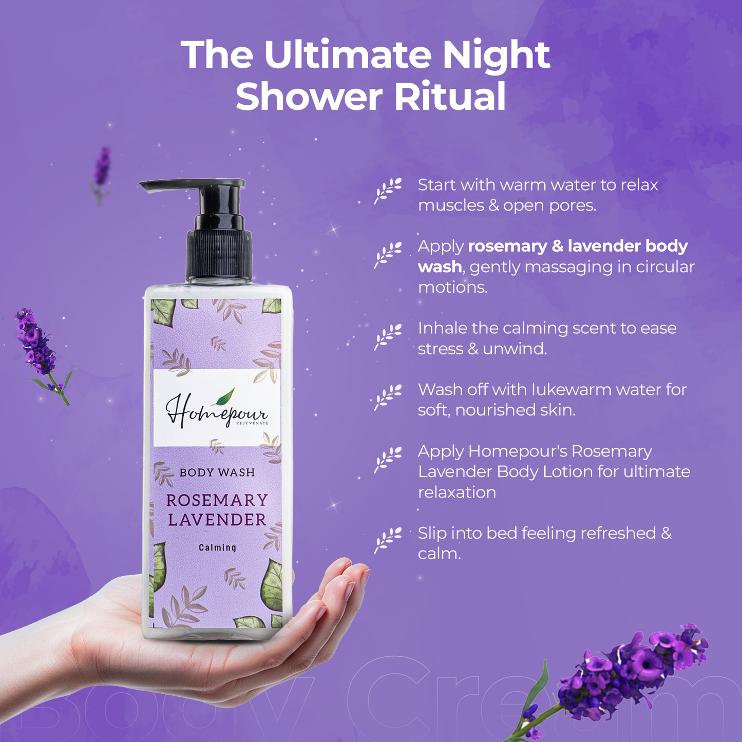 Rosemary Lavender Body Wash