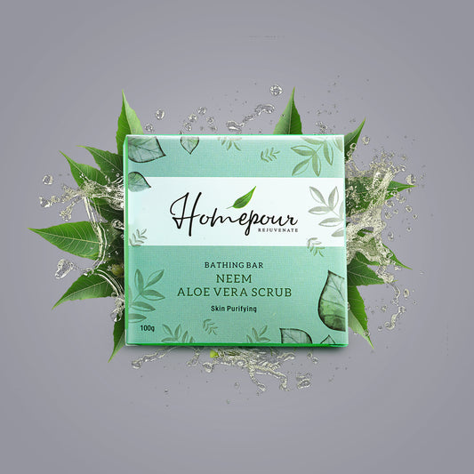 Neem Aloe Vera Scrub Soap