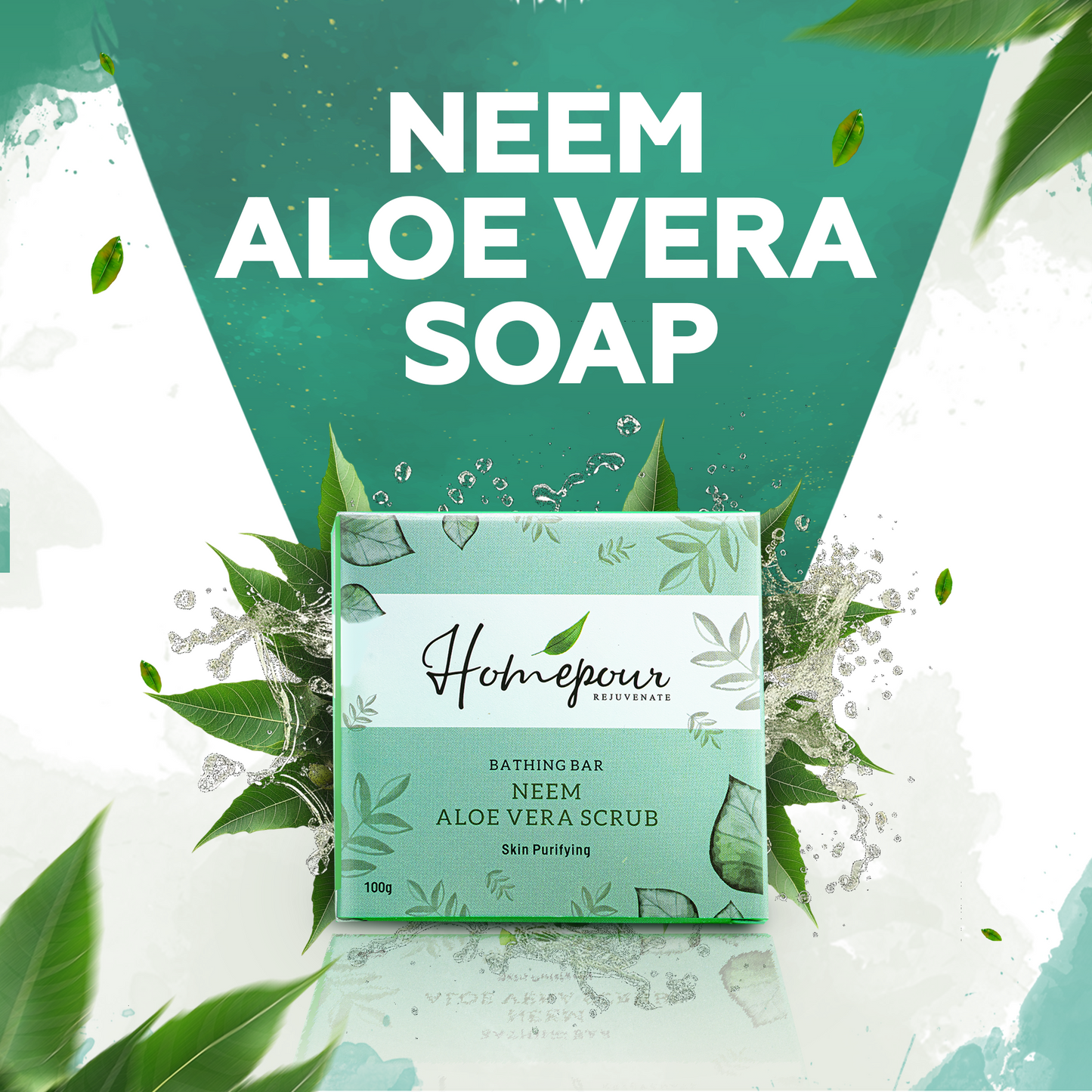 Neem Aloe Vera Scrub Soap