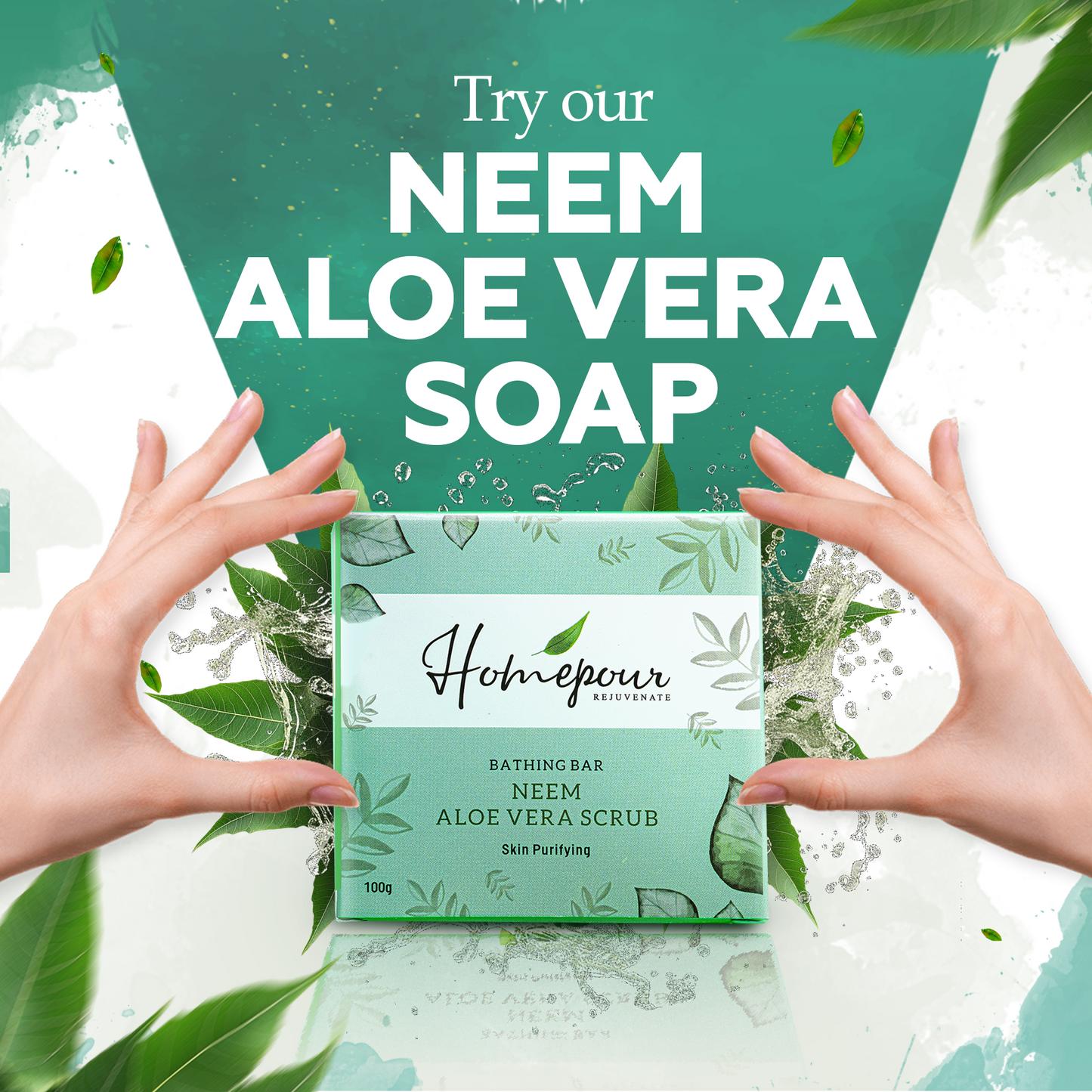 Neem Aloe Vera Scrub Soap