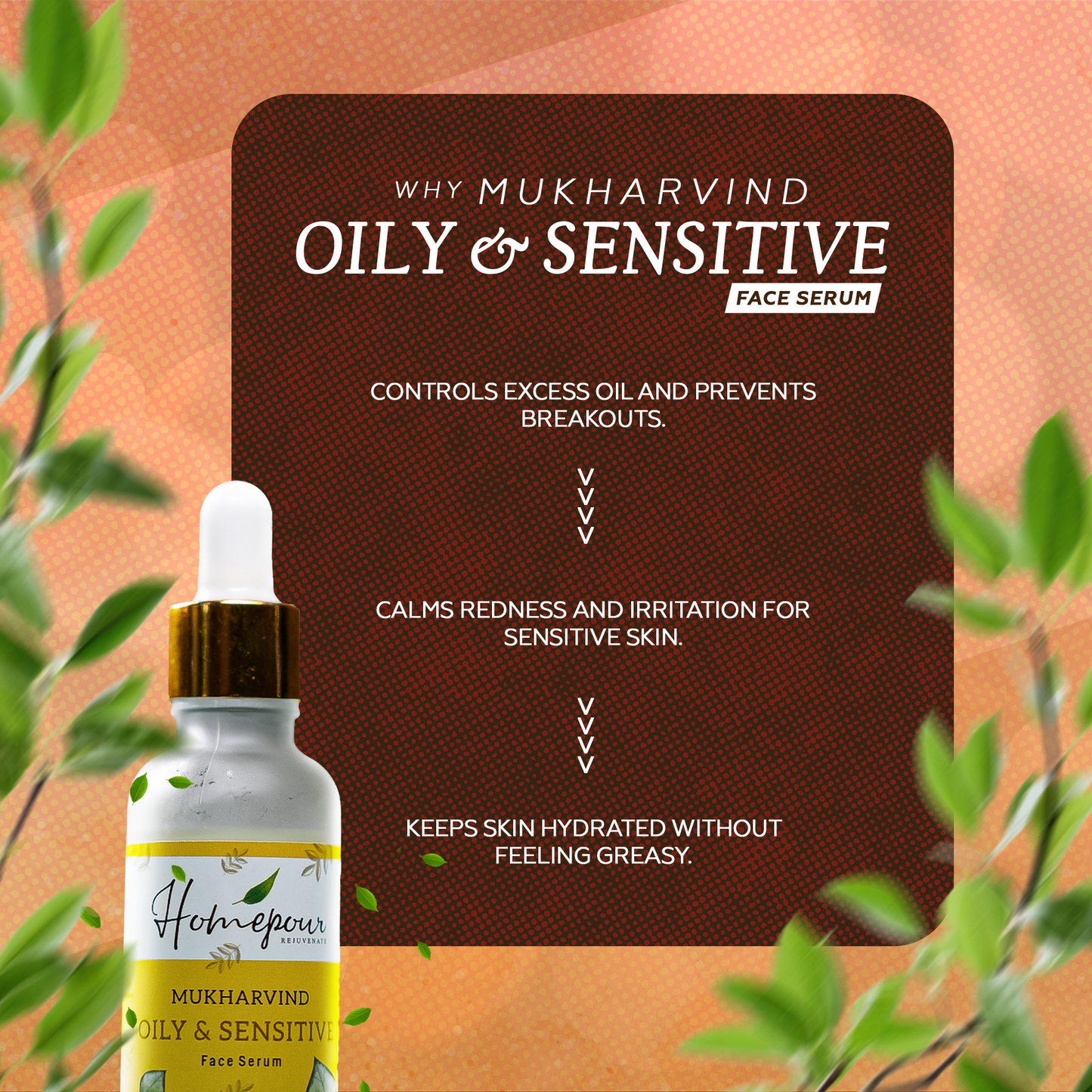 Oily and Sensitive Face Serum