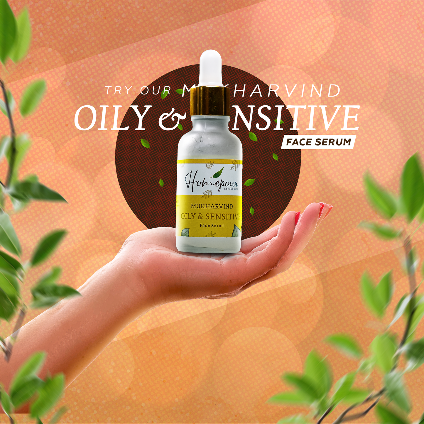 Oily and Sensitive Face Serum