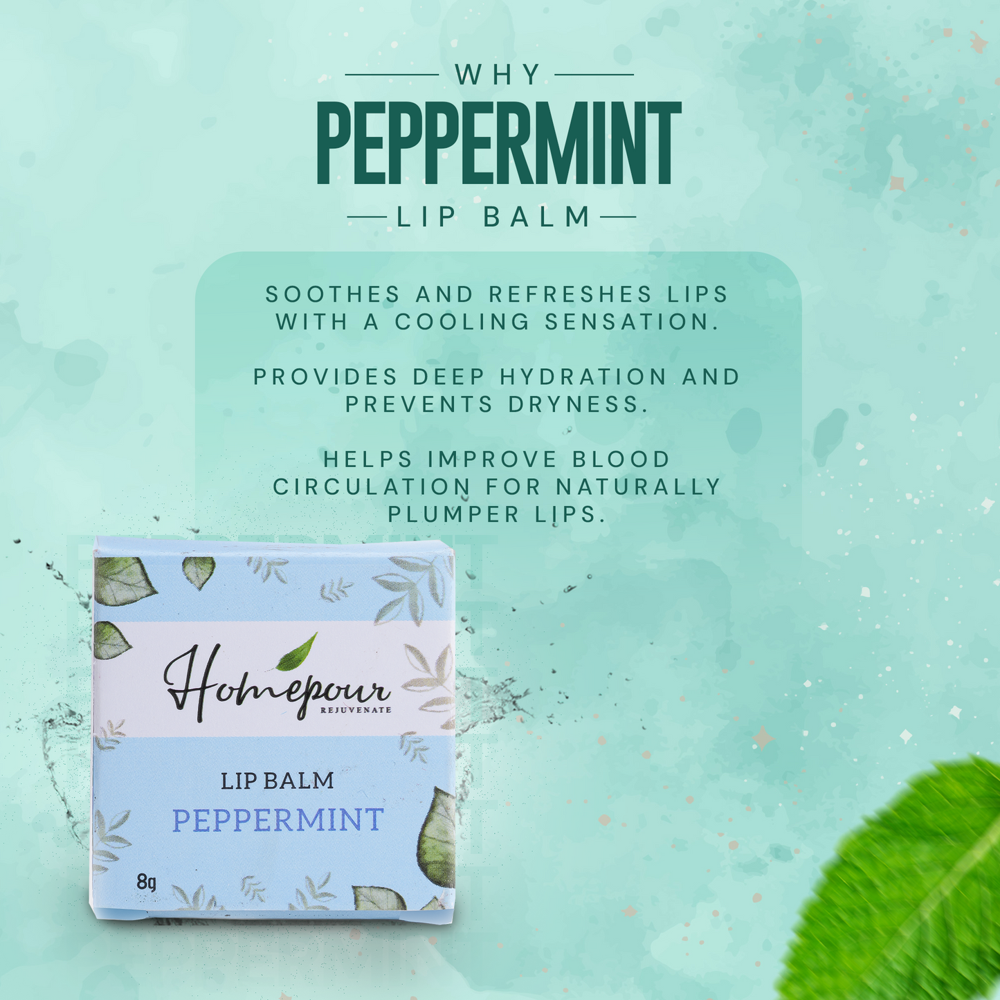 Peppermint Lip Balm