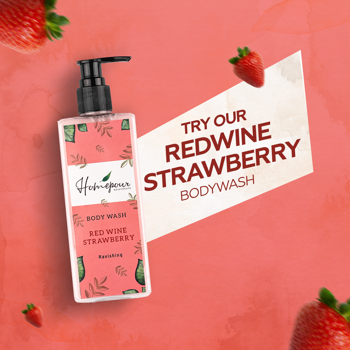 Red Wine Strawberry Body Wash