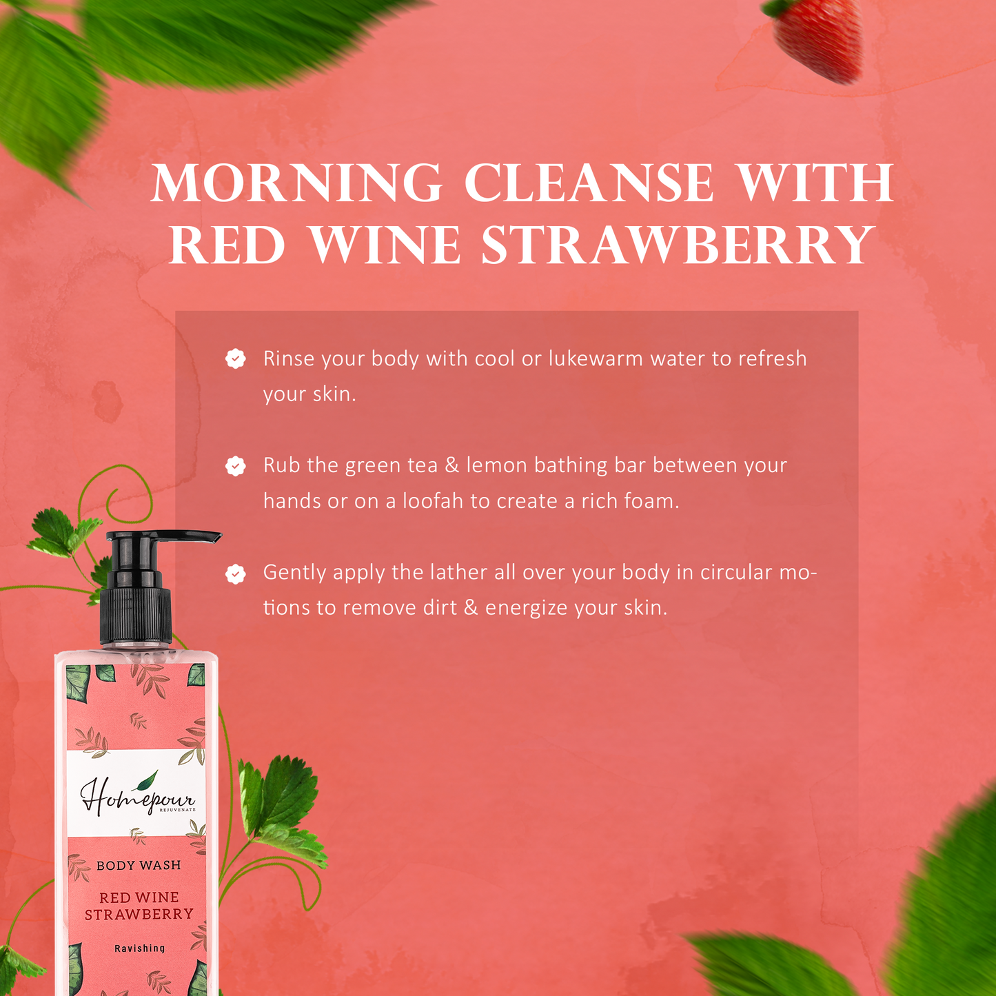 Red Wine Strawberry Body Wash