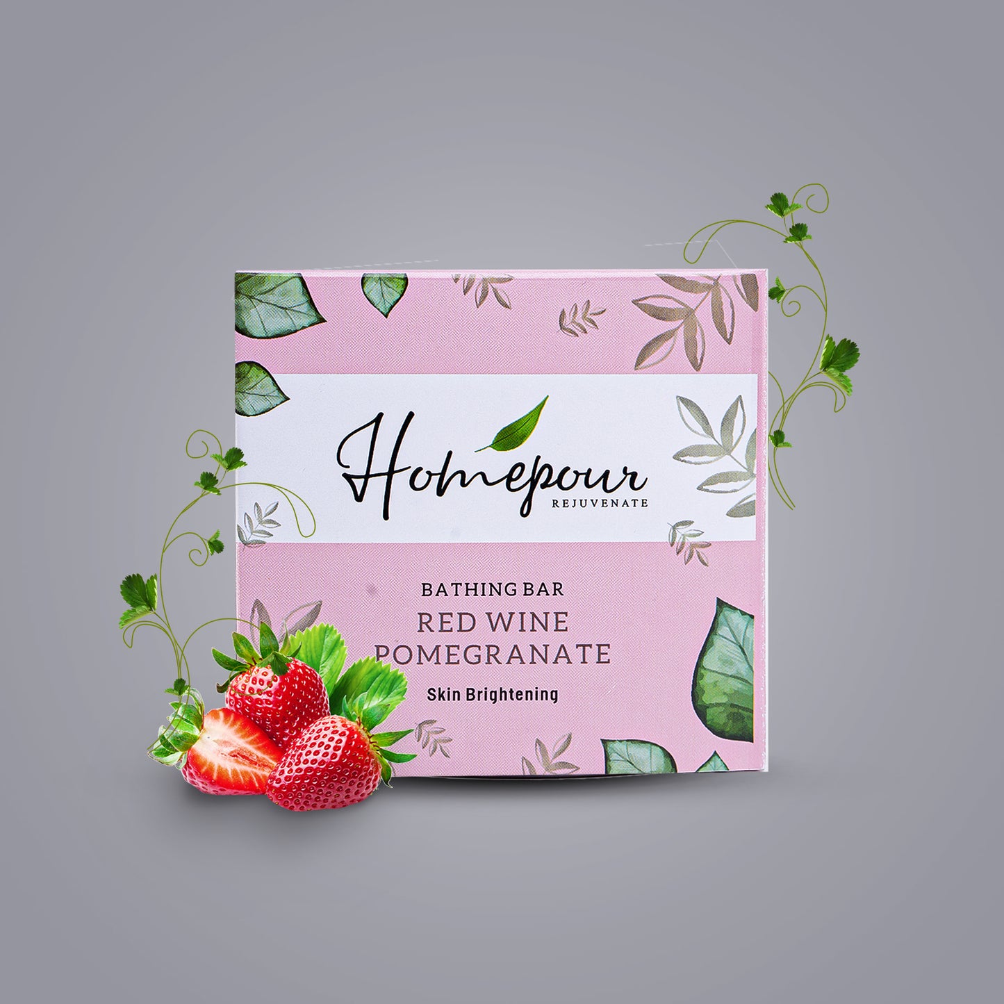 Redwine Pomegrante Soap