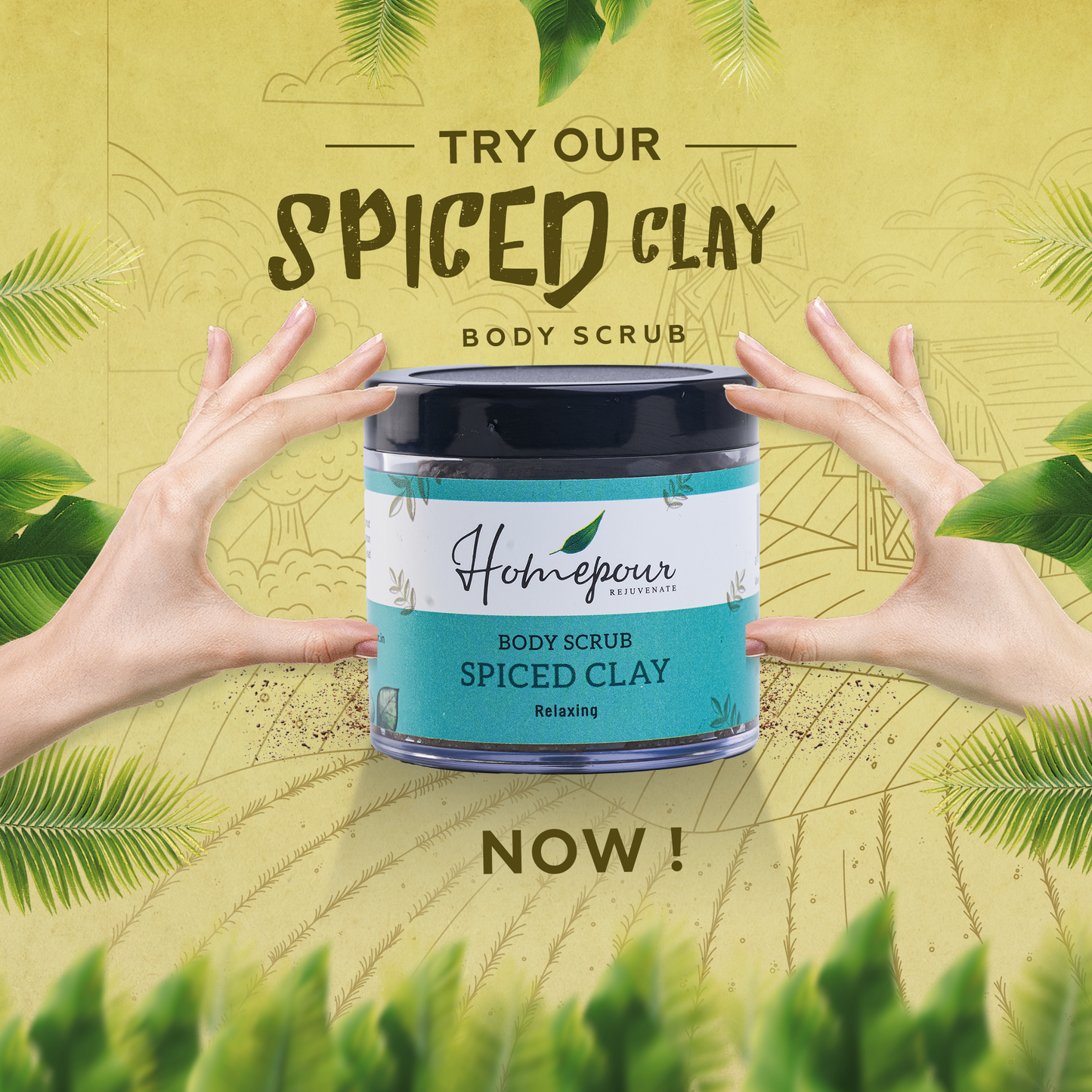 Spiced Clay Scrub