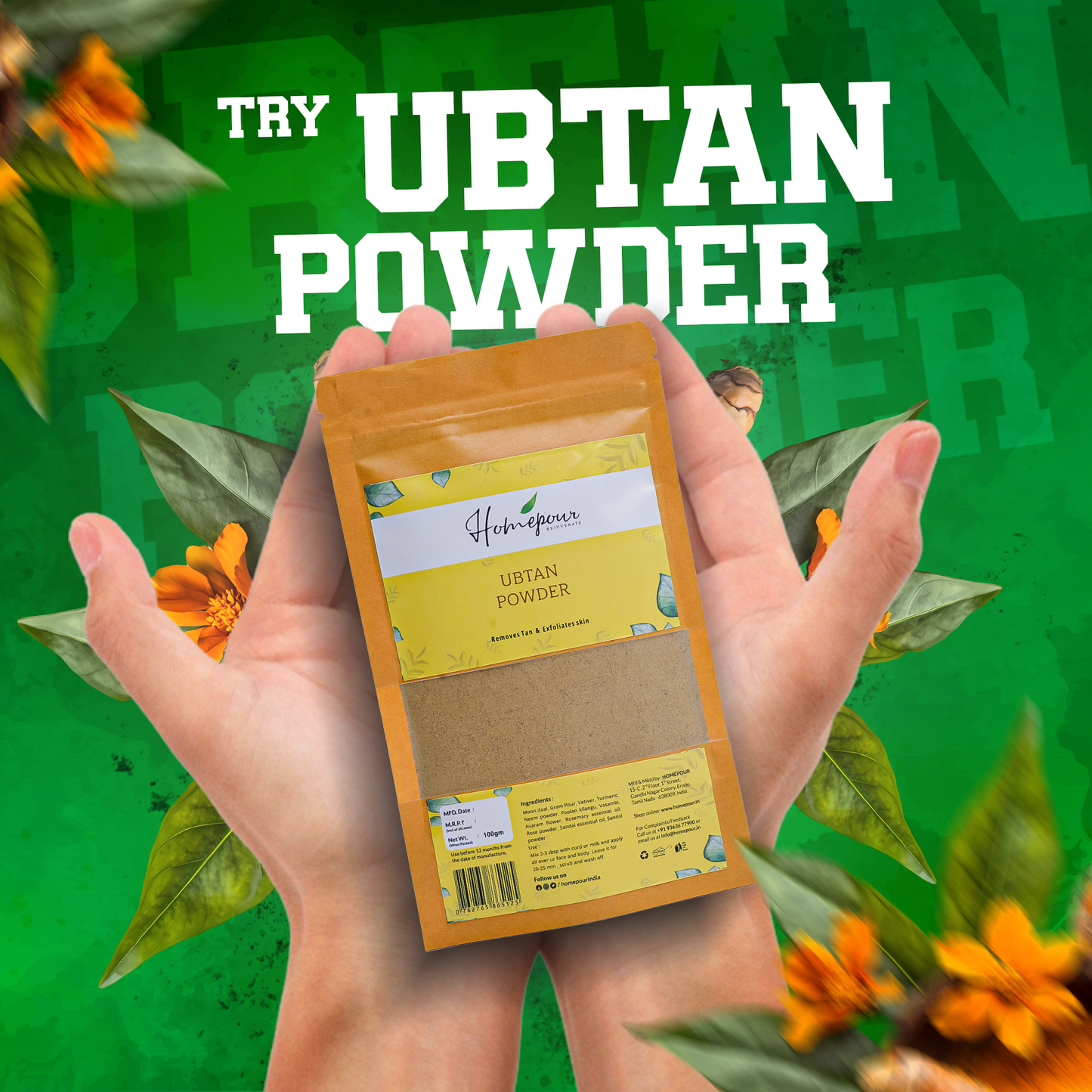 Ubtan Powder - Herbal Bath