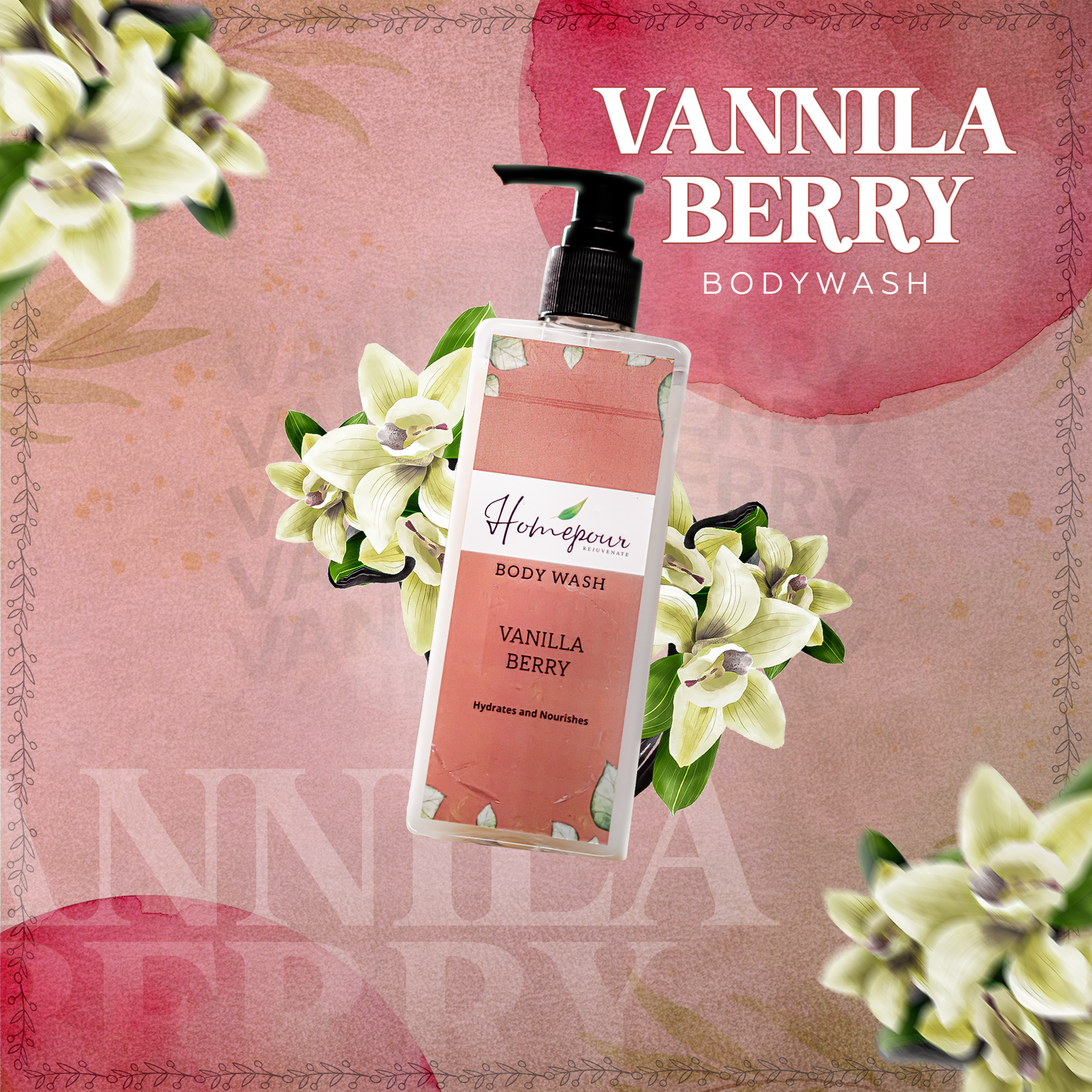 Vannila Berry Body Wash